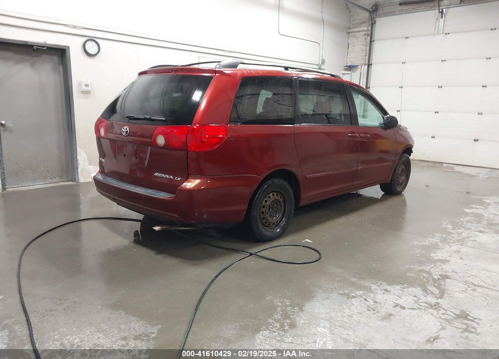 2007 TOYOTA SIENNA LE VIN: 5TDZK23C67S034549