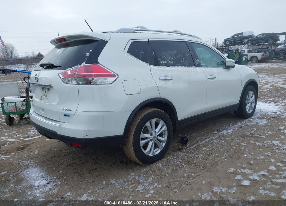 2014 NISSAN ROGUE SV VIN: 5N1AT2MK7EC832892