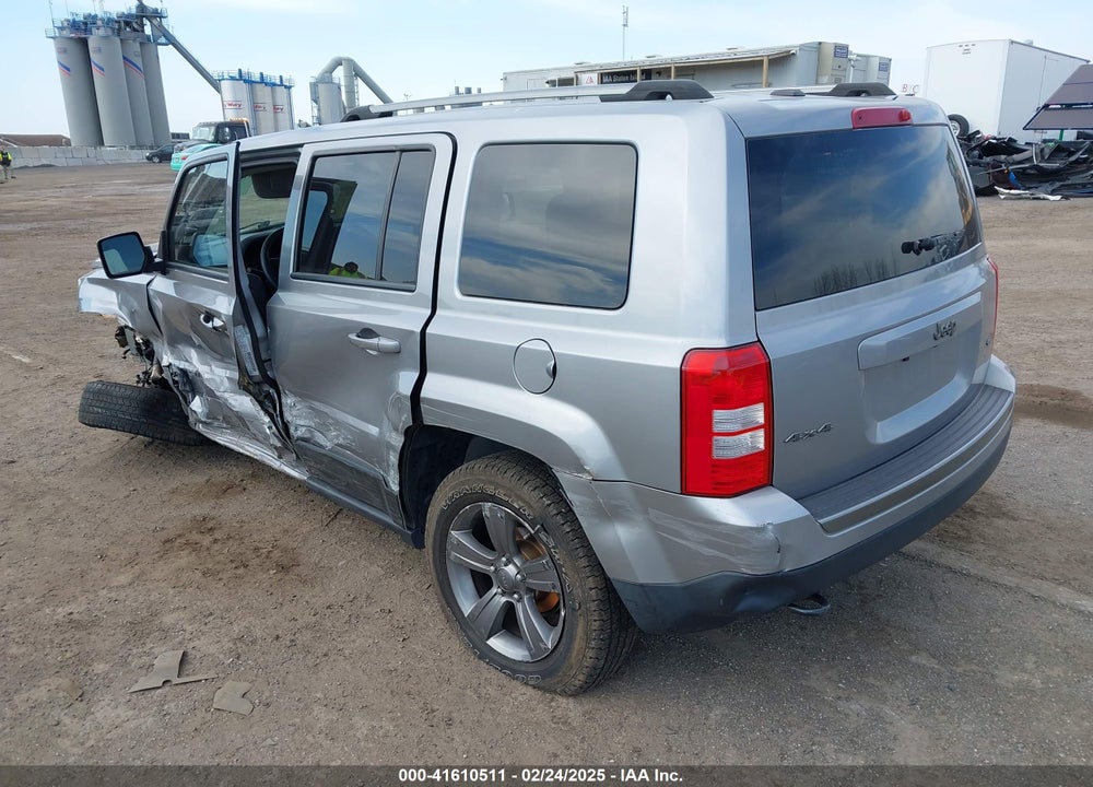2016 JEEP PATRIOT VIN: 1C4NJRBB8GD646752