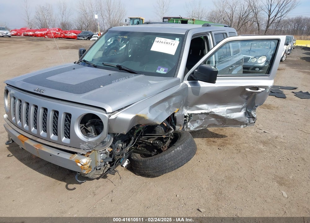 2016 JEEP PATRIOT VIN: 1C4NJRBB8GD646752