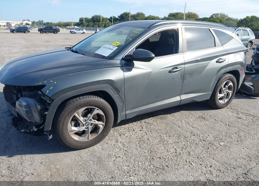 2022 HYUNDAI TUCSON SEL VIN: 5NMJB3AE7NH057183