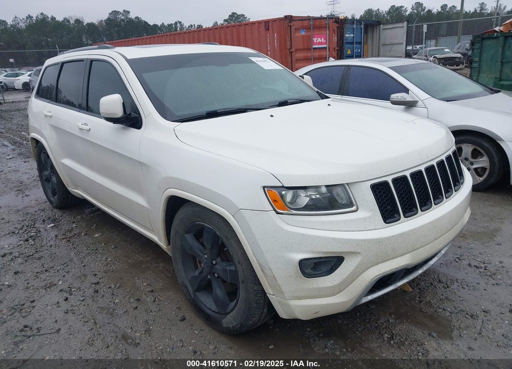 2012 JEEP GRAND CHEROKEE OVERLAND VIN: 1C4RJFCT9CC283191
