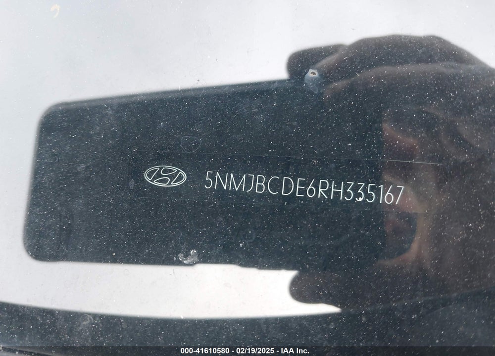 2024 HYUNDAI TUCSON SEL VIN: 5NMJBCDE6RH335167