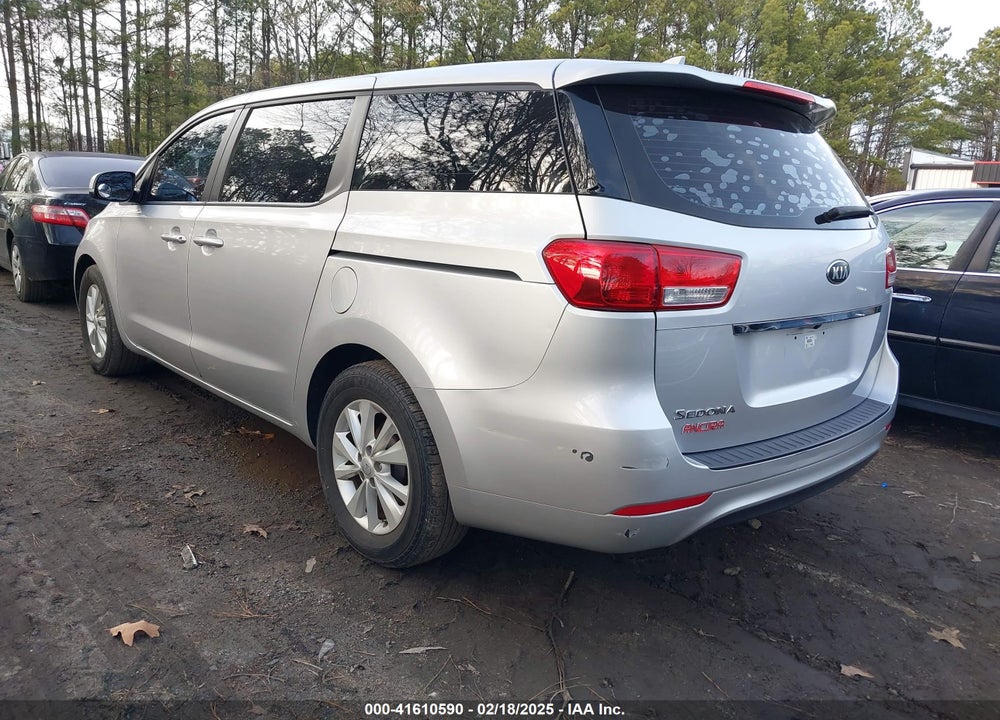 2016 KIA SEDONA L VIN: KNDMA5C17G6207864
