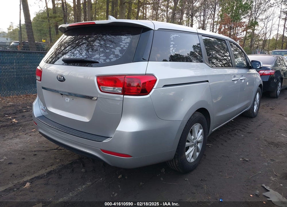 2016 KIA SEDONA L VIN: KNDMA5C17G6207864