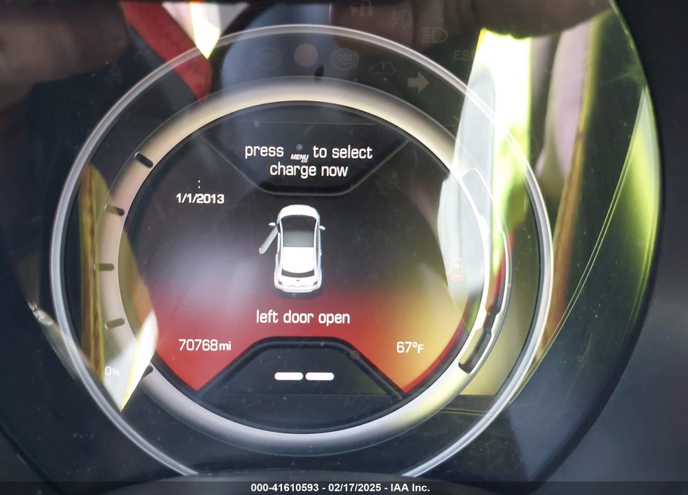 2014 FIAT 500E VIN: 3C3CFFGE7ET172881
