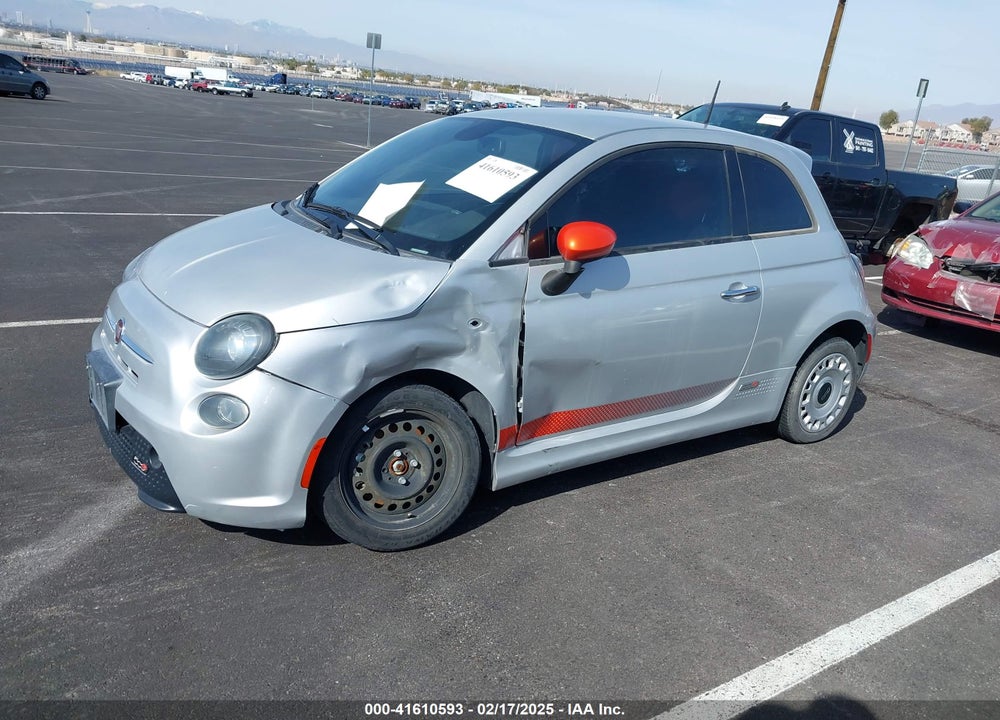 2014 FIAT 500E VIN: 3C3CFFGE7ET172881