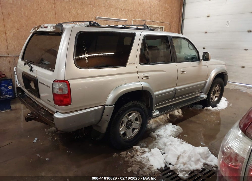 1999 TOYOTA 4RUNNER LIMITED V6 VIN: JT3HN87R9X0216760