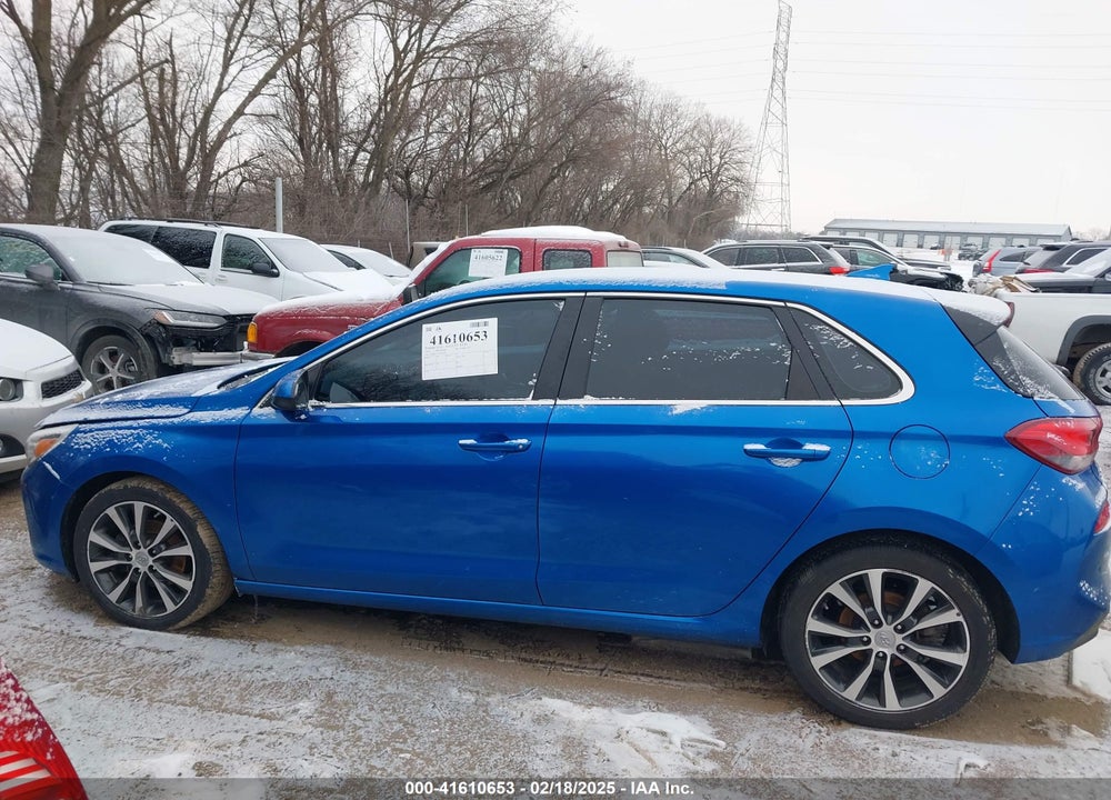 2018 HYUNDAI ELANTRA GT VIN: KMHH35LE0JU019197