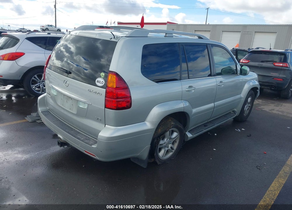 2004 LEXUS GX 470 VIN: JTJBT20X240033707