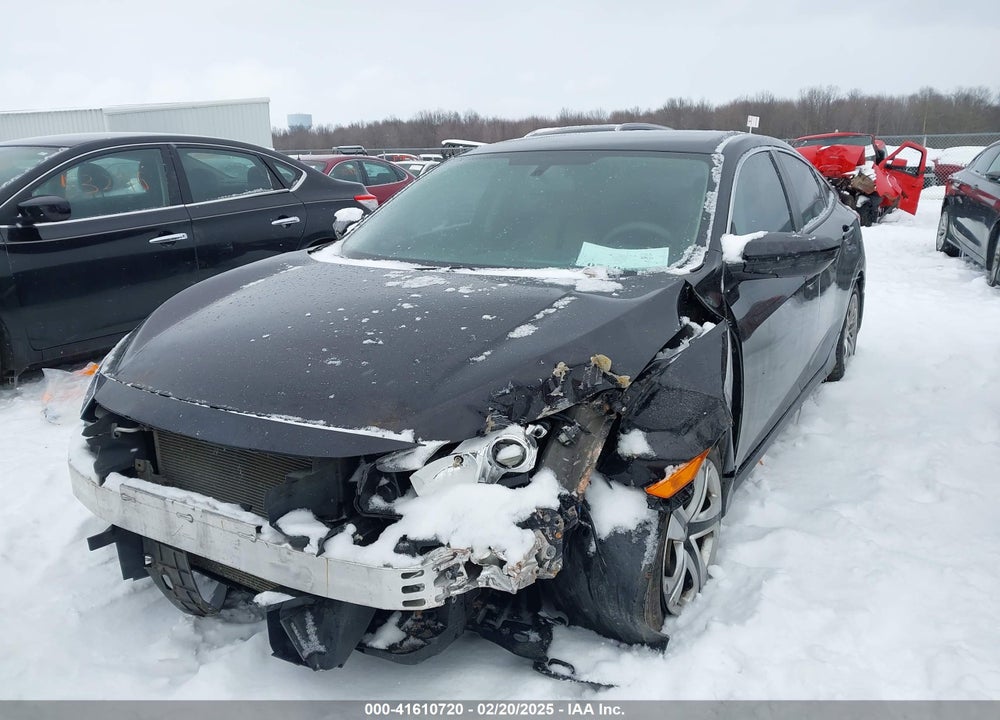 2016 HONDA CIVIC VIN: 19XFC2F5XGE095670