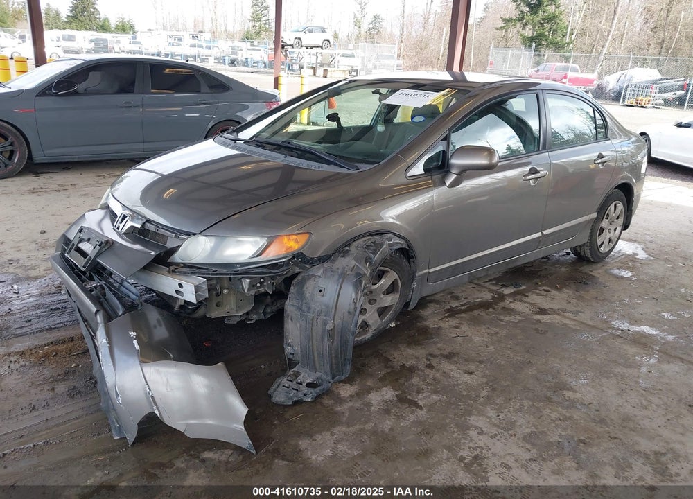 2008 HONDA CIVIC VIN: 2HGFA16588H303066