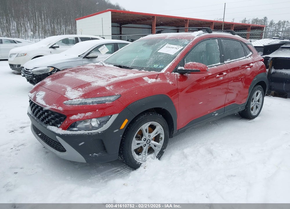 2022 HYUNDAI KONA VIN: KM8K6CABXNU820560