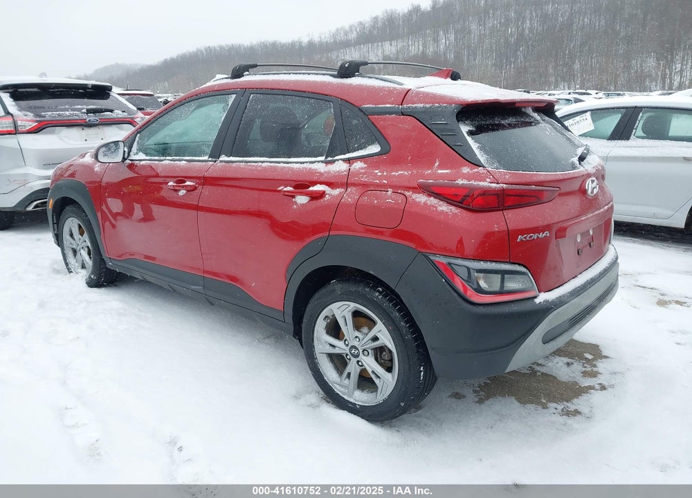 2022 HYUNDAI KONA VIN: KM8K6CABXNU820560