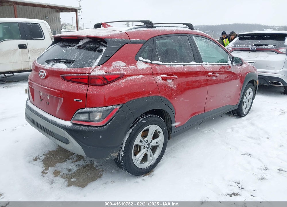 2022 HYUNDAI KONA VIN: KM8K6CABXNU820560