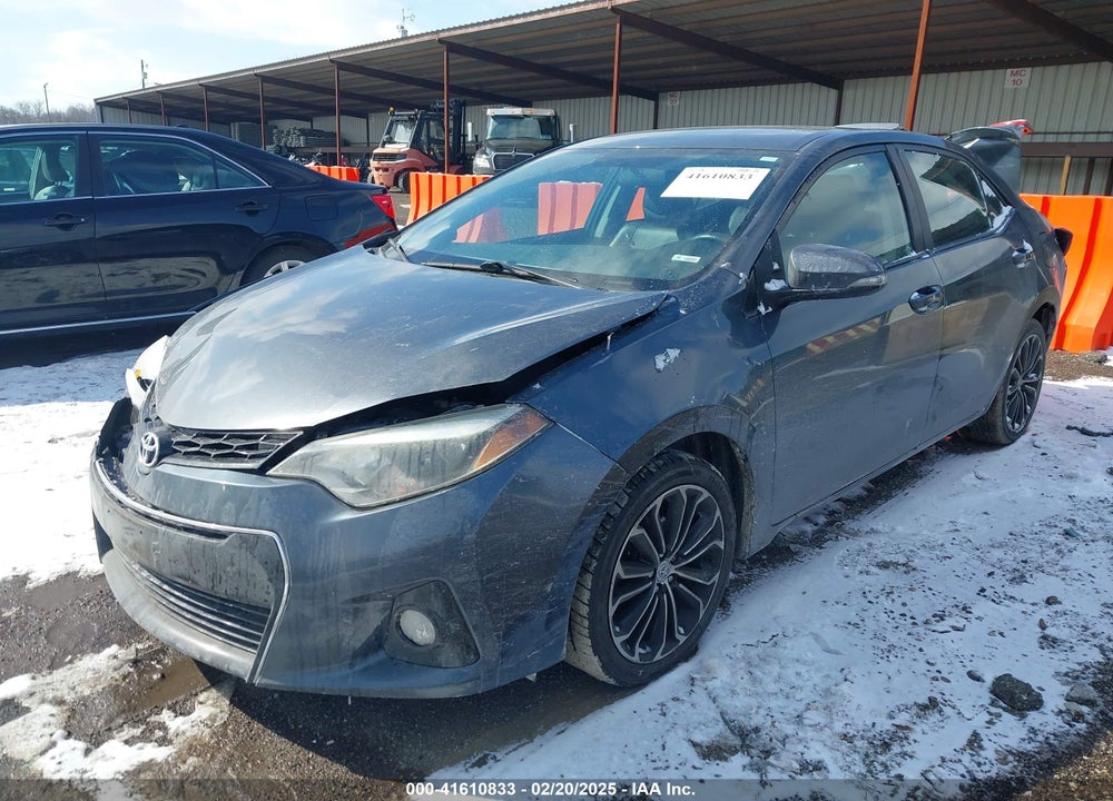 2016 TOYOTA COROLLA VIN: 2T1BURHE7GC622628