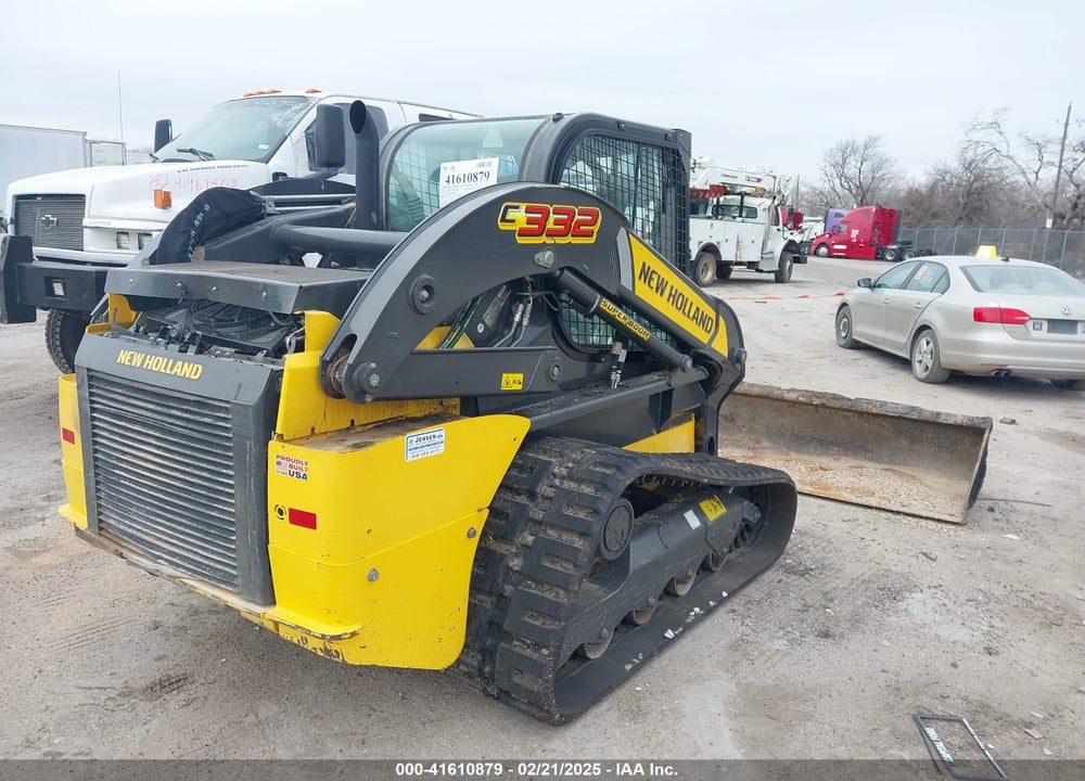 2021 NEW HOLLAND C332 SKID STEER VIN: JAF0C332JPM427672