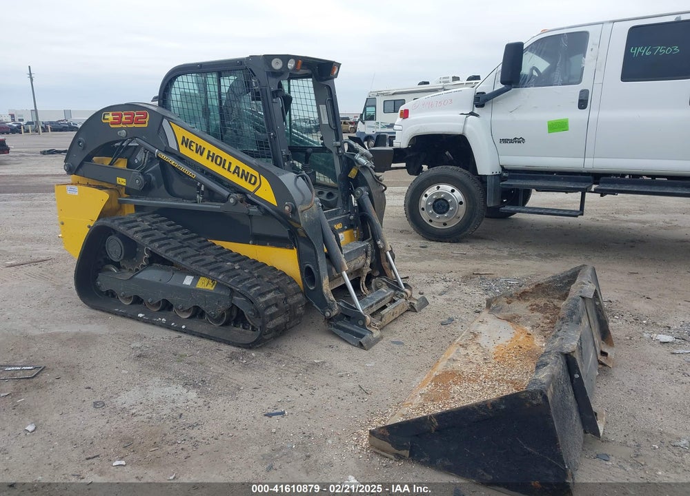 2021 NEW HOLLAND C332 SKID STEER VIN: JAF0C332JPM427672