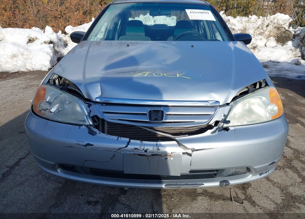 2002 HONDA CIVIC LX VIN: 2HGES16502H553143