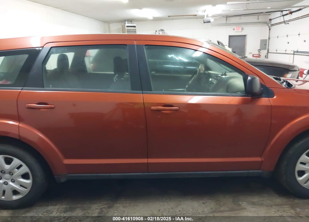 2013 DODGE JOURNEY AMERICAN VALUE PKG VIN: 3C4PDCAB9DT709930