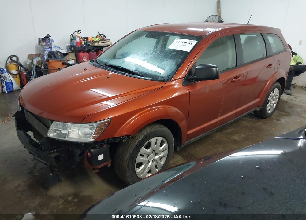 2013 DODGE JOURNEY AMERICAN VALUE PKG VIN: 3C4PDCAB9DT709930