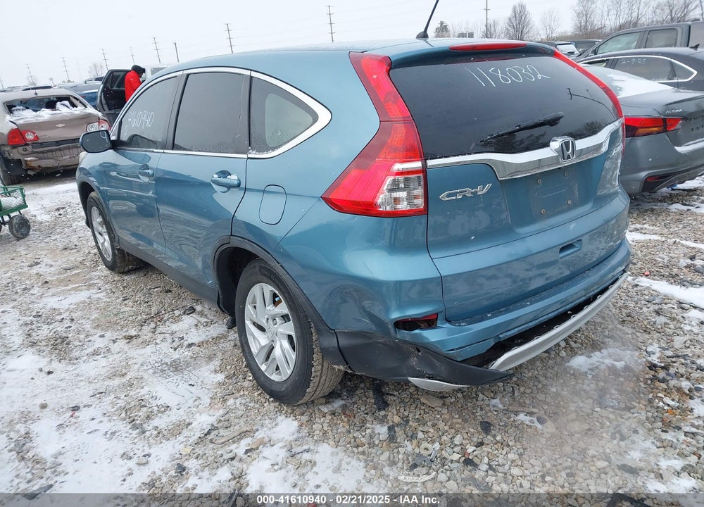 2015 HONDA CR-V VIN: 5J6RM4H53FL118032