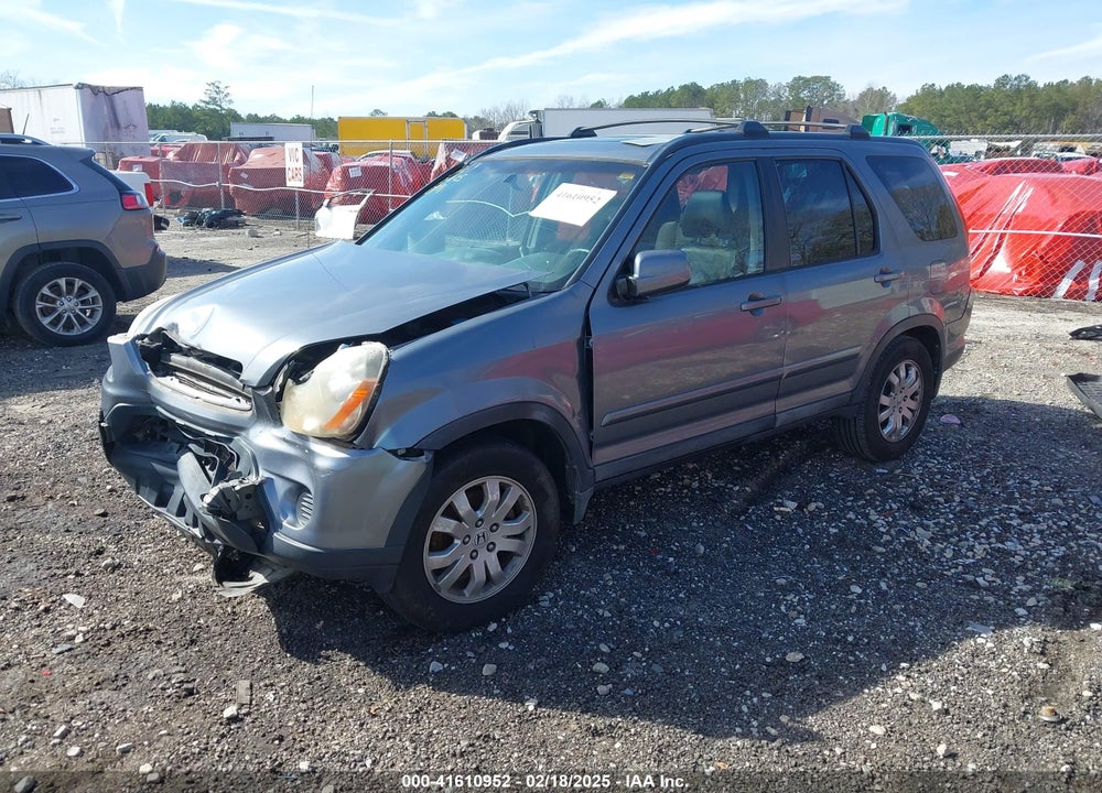 2006 HONDA CR-V SE VIN: SHSRD78966U424860