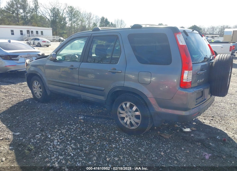 2006 HONDA CR-V SE VIN: SHSRD78966U424860