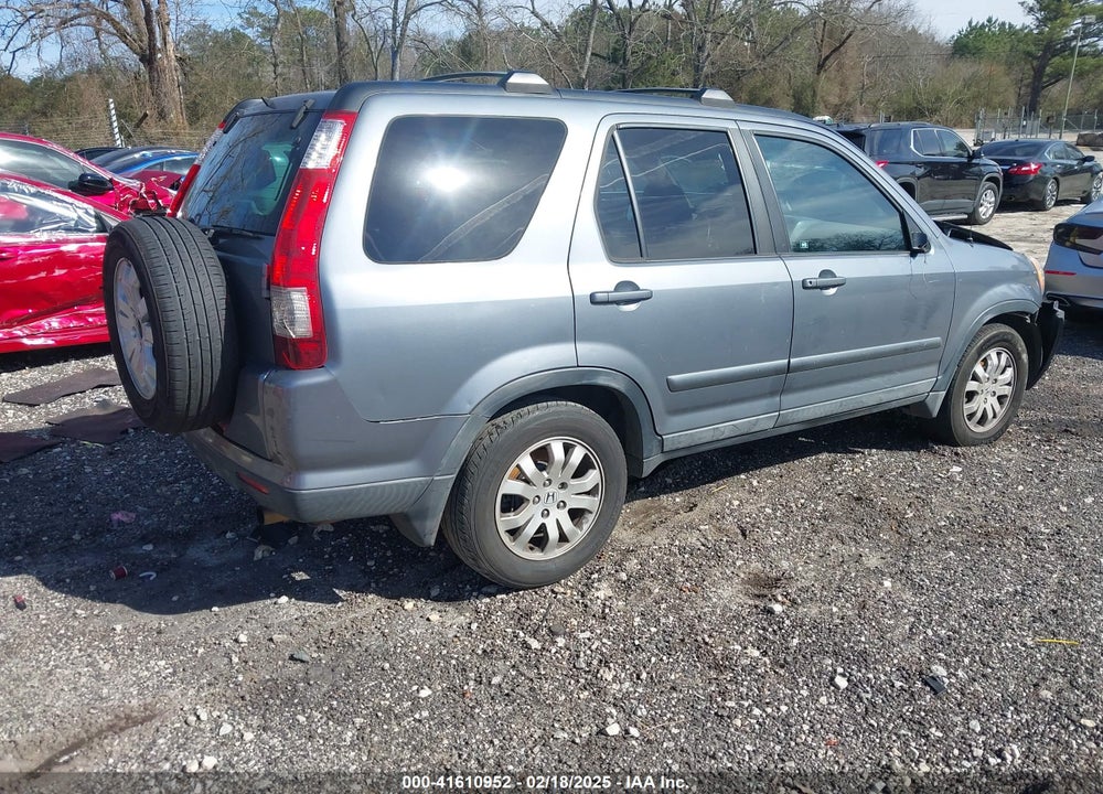 2006 HONDA CR-V SE VIN: SHSRD78966U424860
