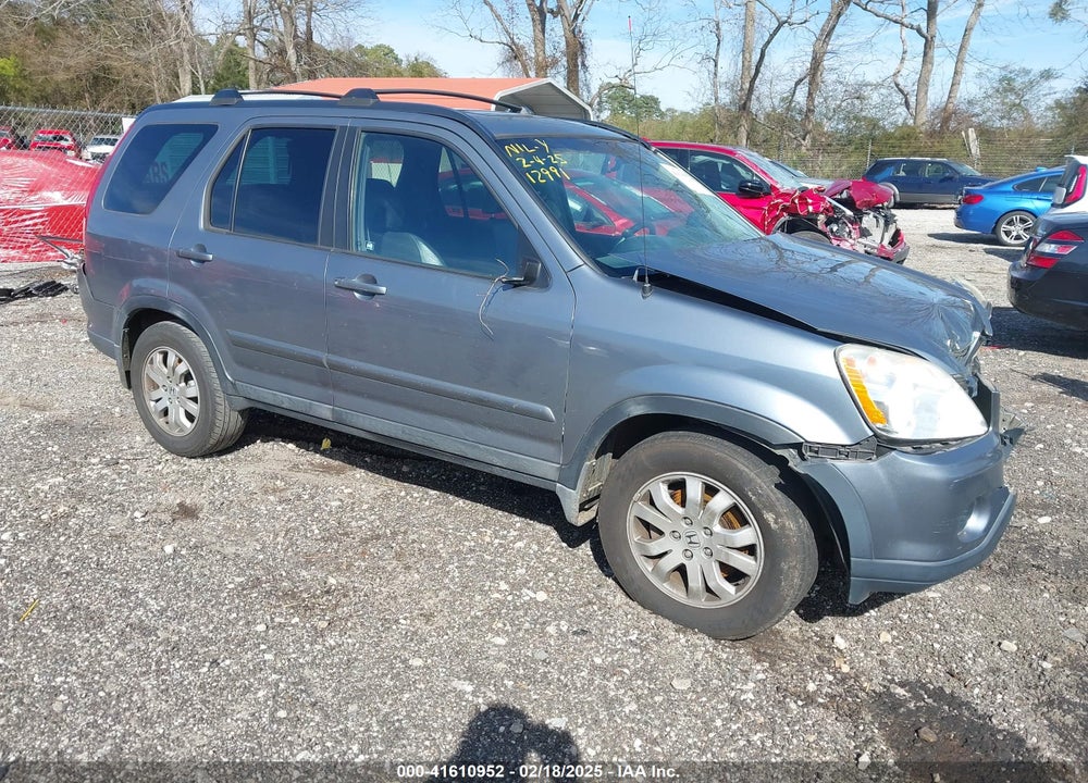 2006 HONDA CR-V SE VIN: SHSRD78966U424860
