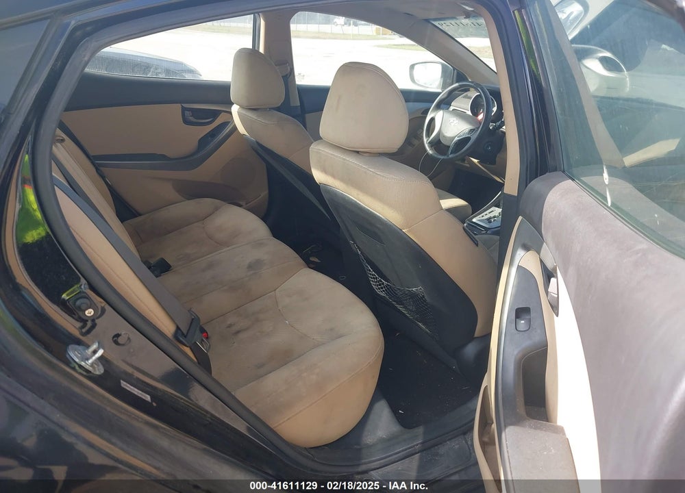 2012 HYUNDAI ELANTRA VIN: KMHDH4AE3CU418606