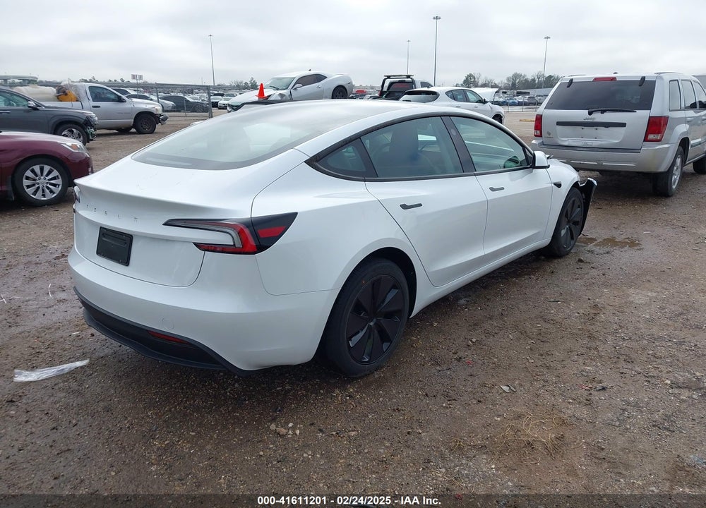 2025 TESLA MODEL 3 VIN: 5YJ3E1EB9SF904223