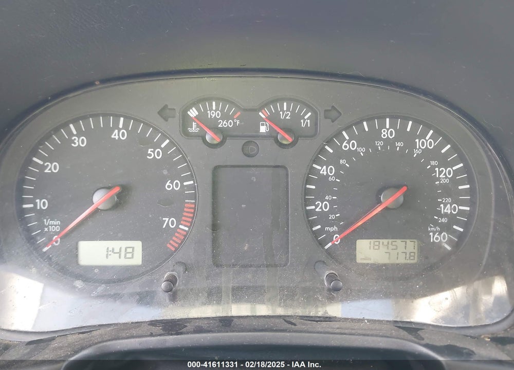 2003 VOLKSWAGEN GOLF VIN: 9BWGK61J034054498