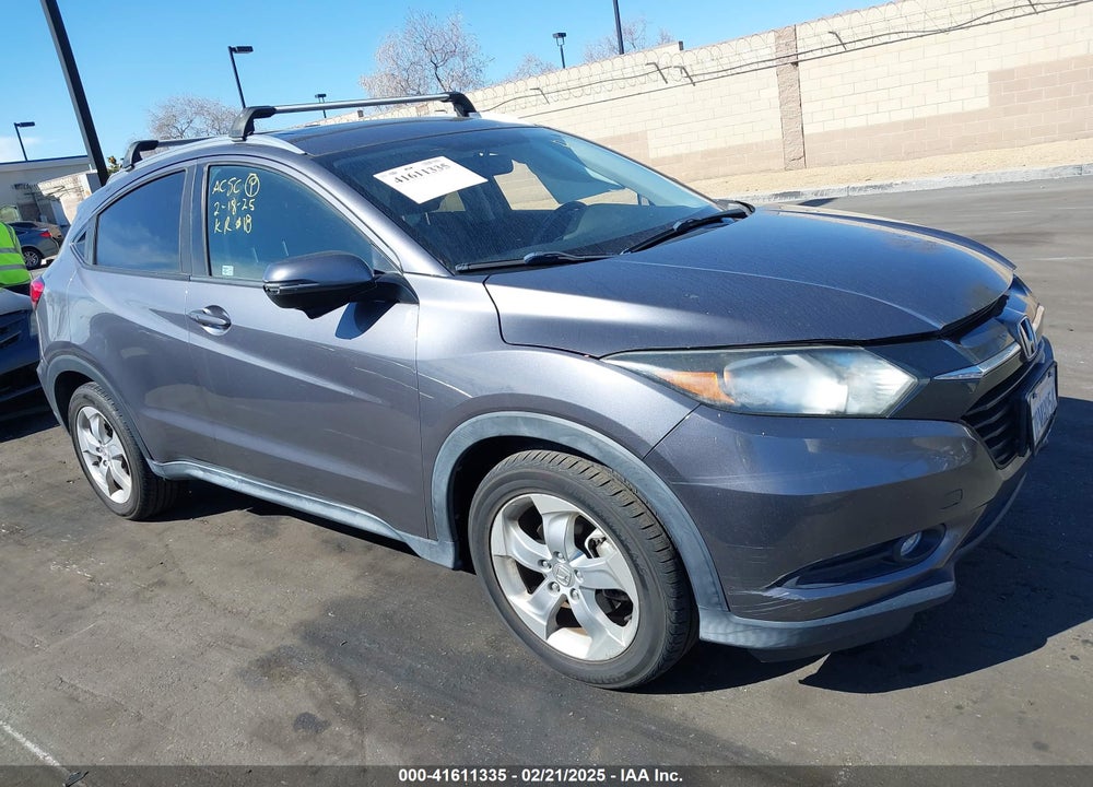 2016 HONDA HR-V EX-L VIN: 3CZRU6H76GM731372