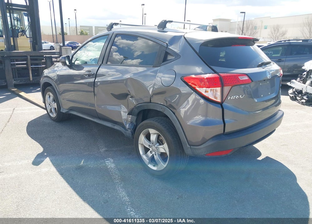 2016 HONDA HR-V EX-L VIN: 3CZRU6H76GM731372
