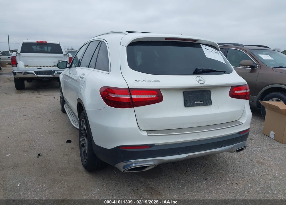 2016 MERCEDES-BENZ GLC 300 VIN: WDC0G4JB9GF025080