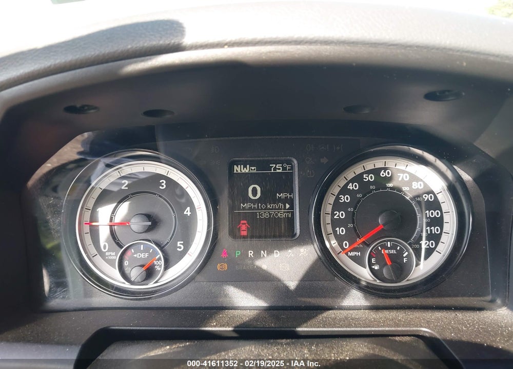 2018 RAM 2500 VIN: 3C6UR5CL7JG404668
