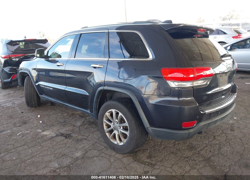 2014 JEEP GRAND CHEROKEE LIMITED VIN: 1C4RJEBG1EC130449