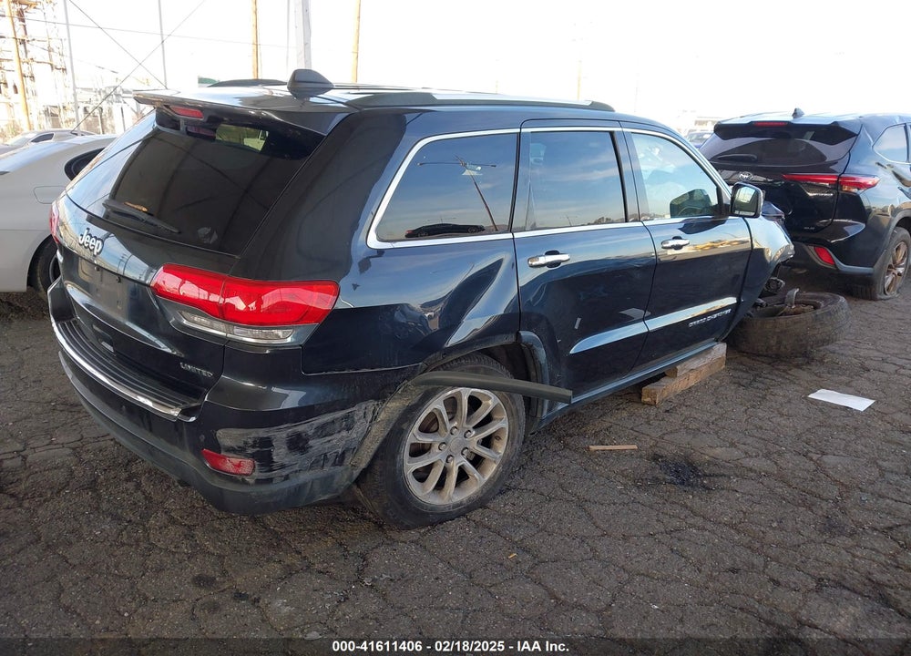 2014 JEEP GRAND CHEROKEE LIMITED VIN: 1C4RJEBG1EC130449