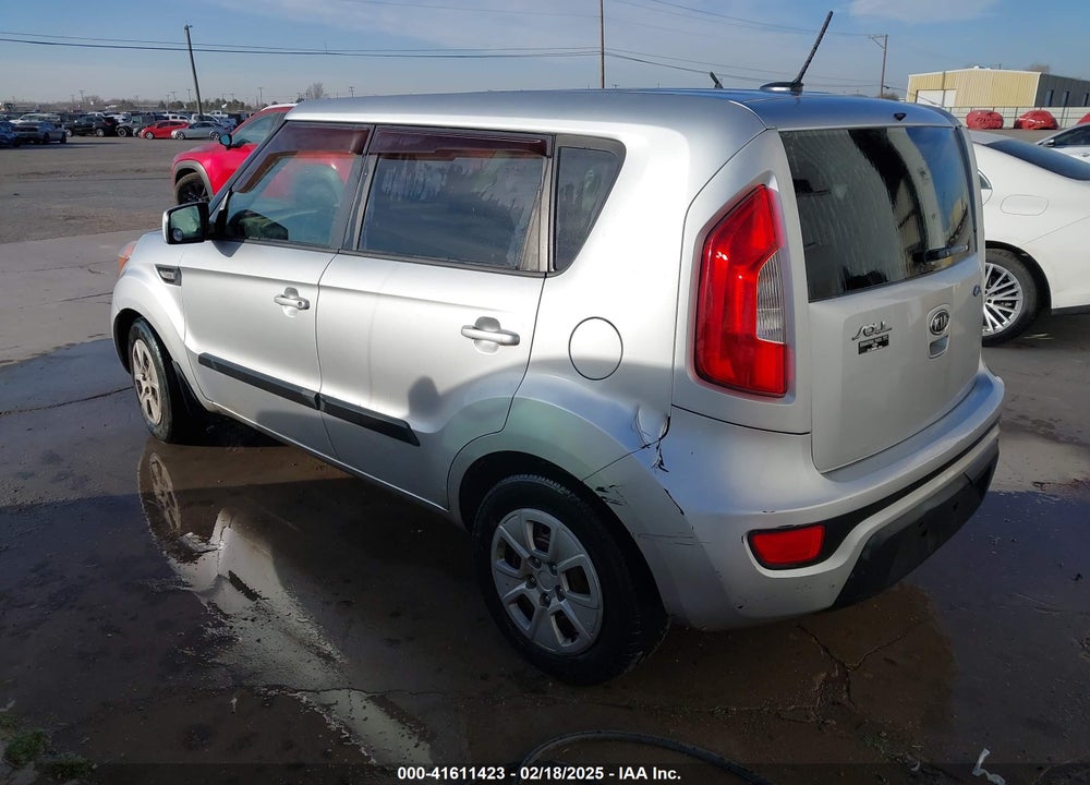 2012 KIA SOUL VIN: KNDJT2A53C7392159