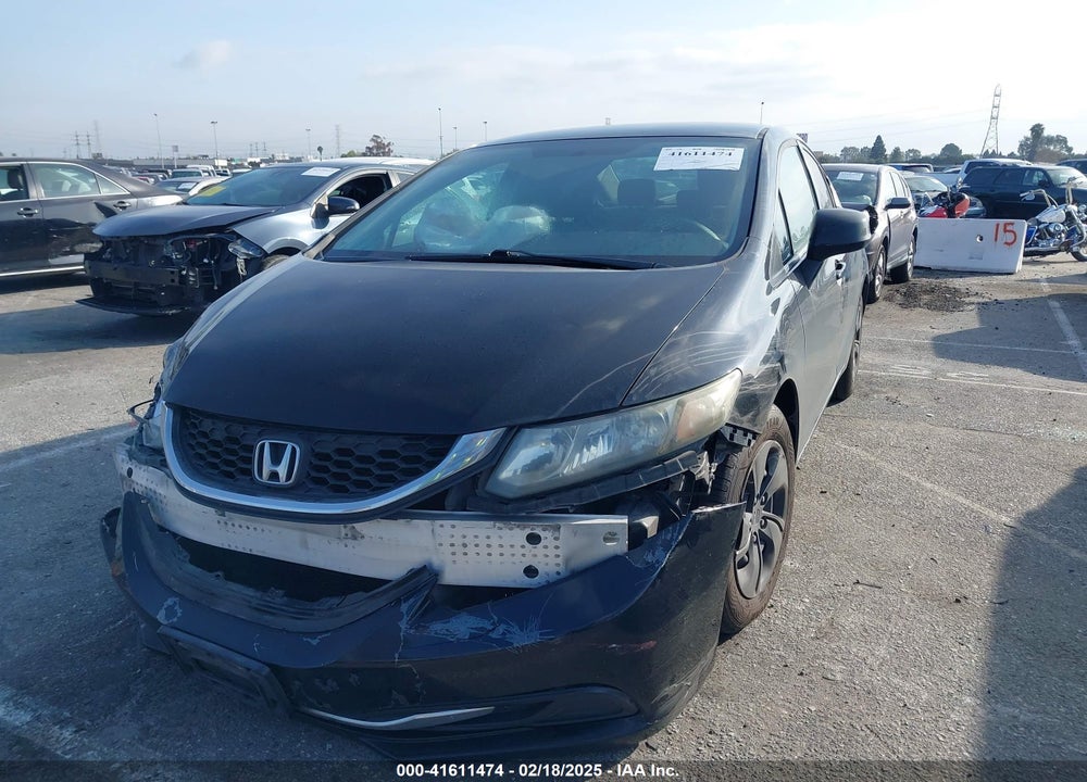 2013 HONDA CIVIC VIN: 19XFB2F51DE219260