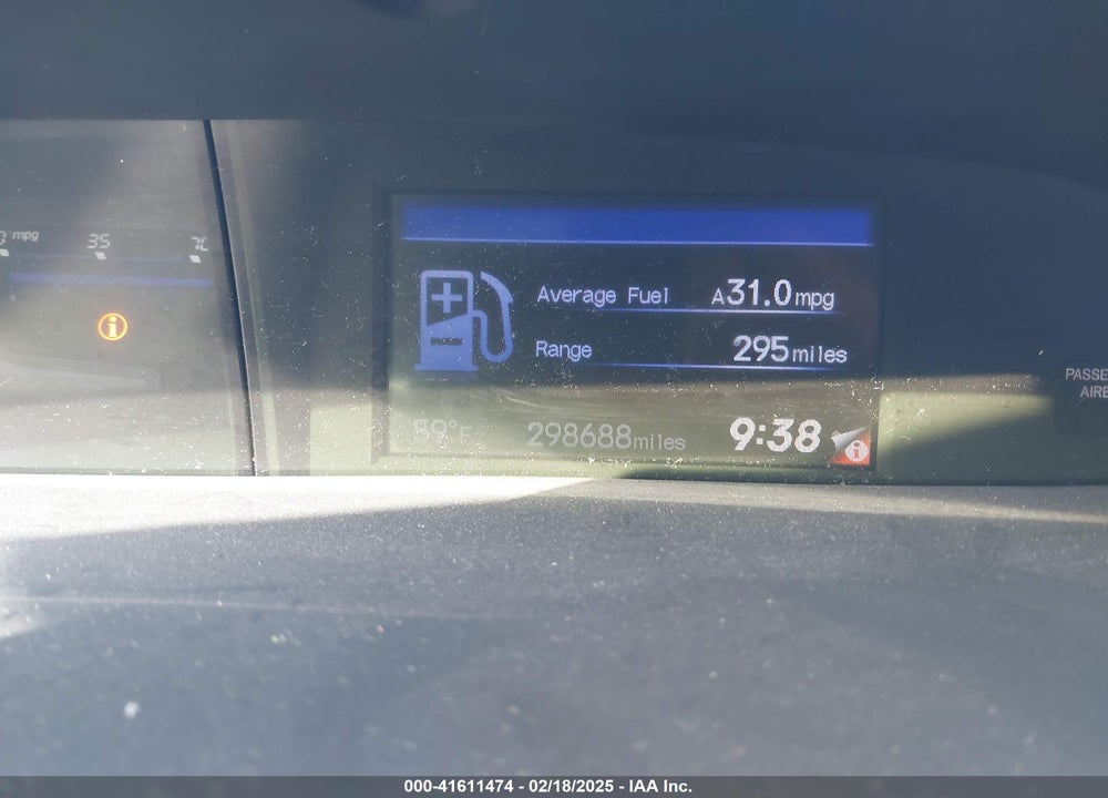 2013 HONDA CIVIC VIN: 19XFB2F51DE219260