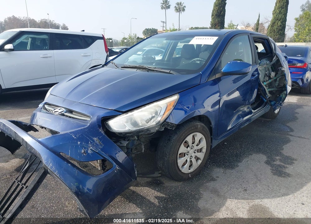 2016 HYUNDAI ACCENT VIN: KMHCT5AE2GU256926