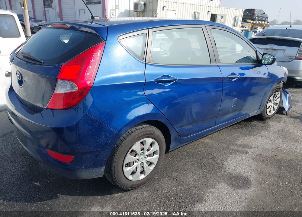 2016 HYUNDAI ACCENT VIN: KMHCT5AE2GU256926