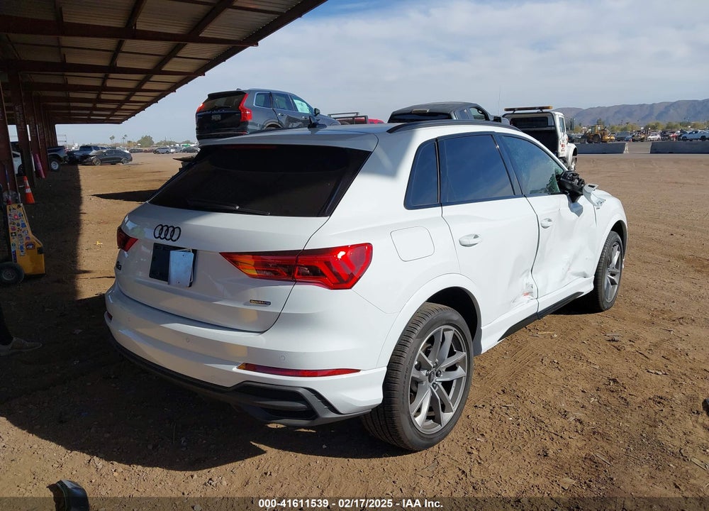 2024 AUDI Q3 PREMIUM PLUS 45 TFSI S LINE QUATTRO TIPTRONIC VIN: WA1EECF33R1112786