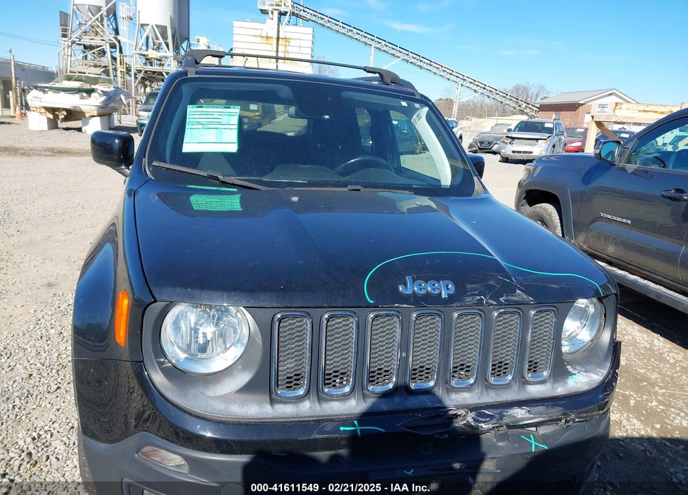 2018 JEEP RENEGADE LATITUDE FWD VIN: ZACCJABB3JPG67817