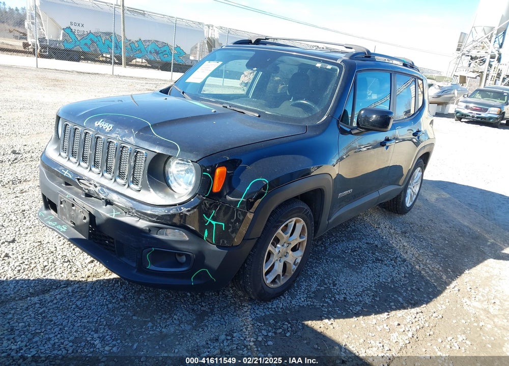 2018 JEEP RENEGADE LATITUDE FWD VIN: ZACCJABB3JPG67817