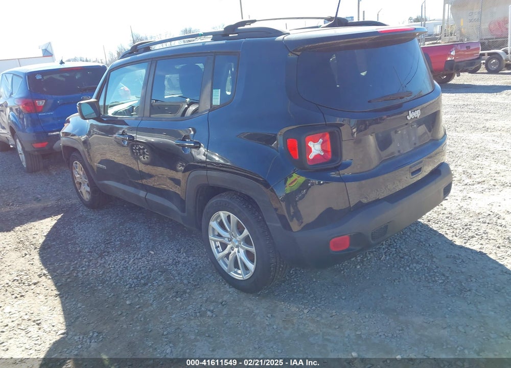 2018 JEEP RENEGADE LATITUDE FWD VIN: ZACCJABB3JPG67817