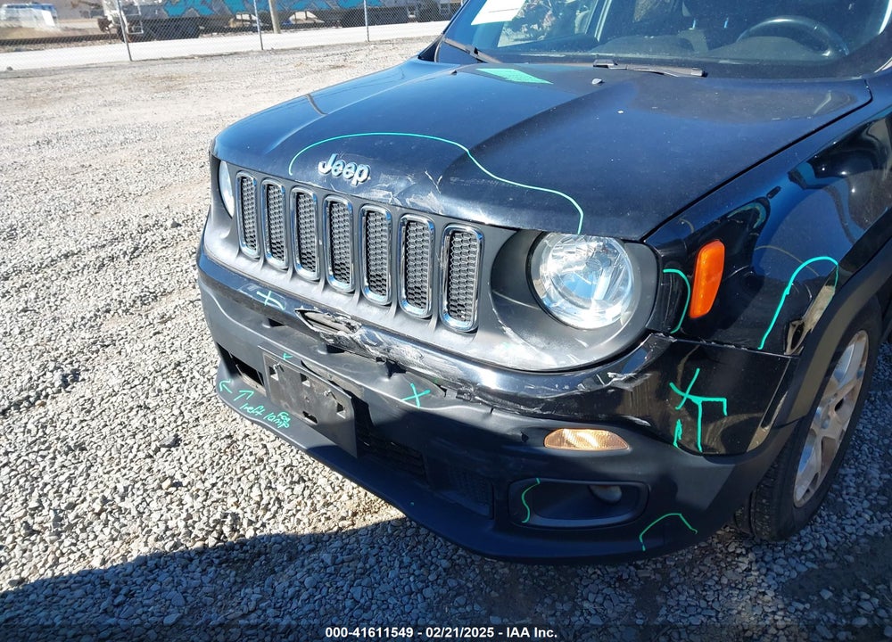 2018 JEEP RENEGADE LATITUDE FWD VIN: ZACCJABB3JPG67817