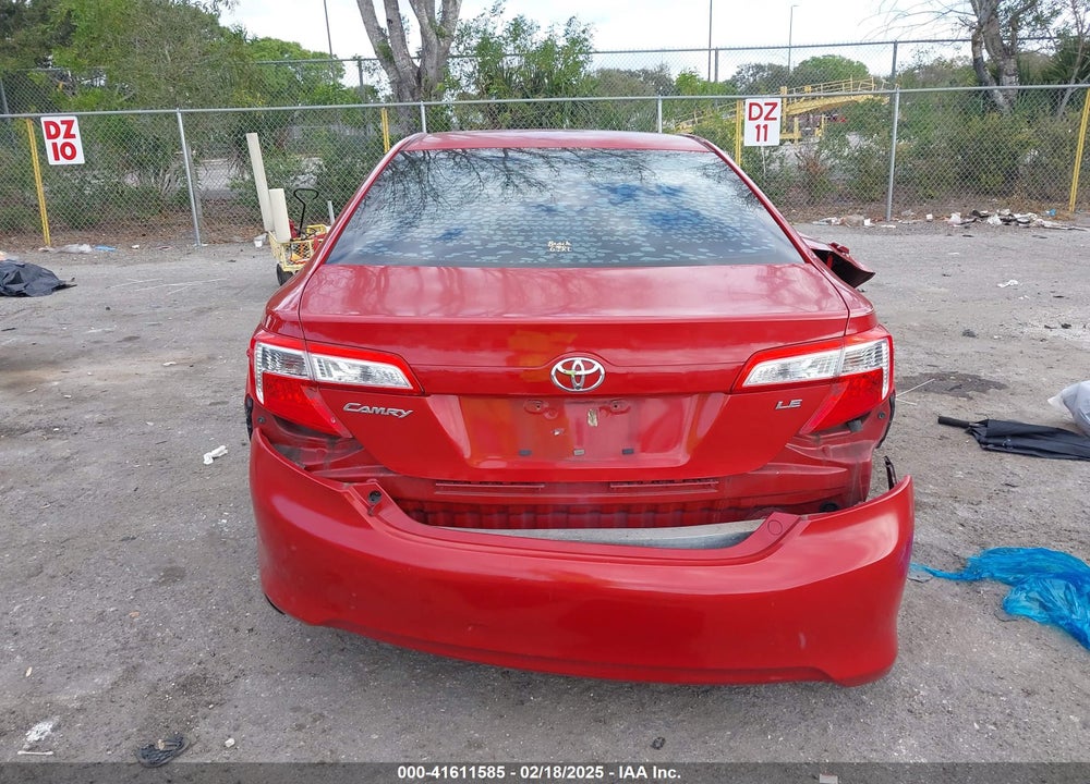 2013 TOYOTA CAMRY VIN: 4T1BF1FK5DU667923